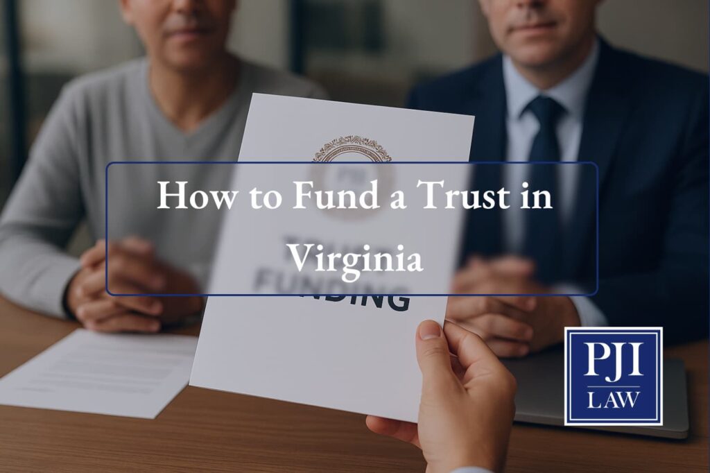 How to Fund Trust in Virginia | Call (703) 865-6100 for consultation.