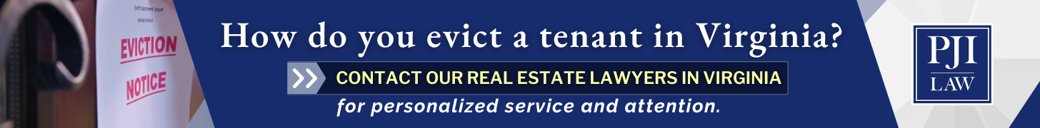 How do you evict a tenant in Virginia
