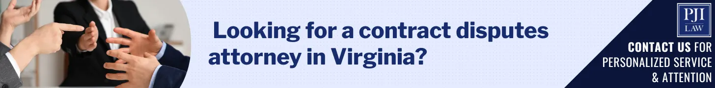 Handshake Deal vs. Written Contract: What Virginia Law Actually Cares About 2 Looking for a contract disputes attorney in Virginia