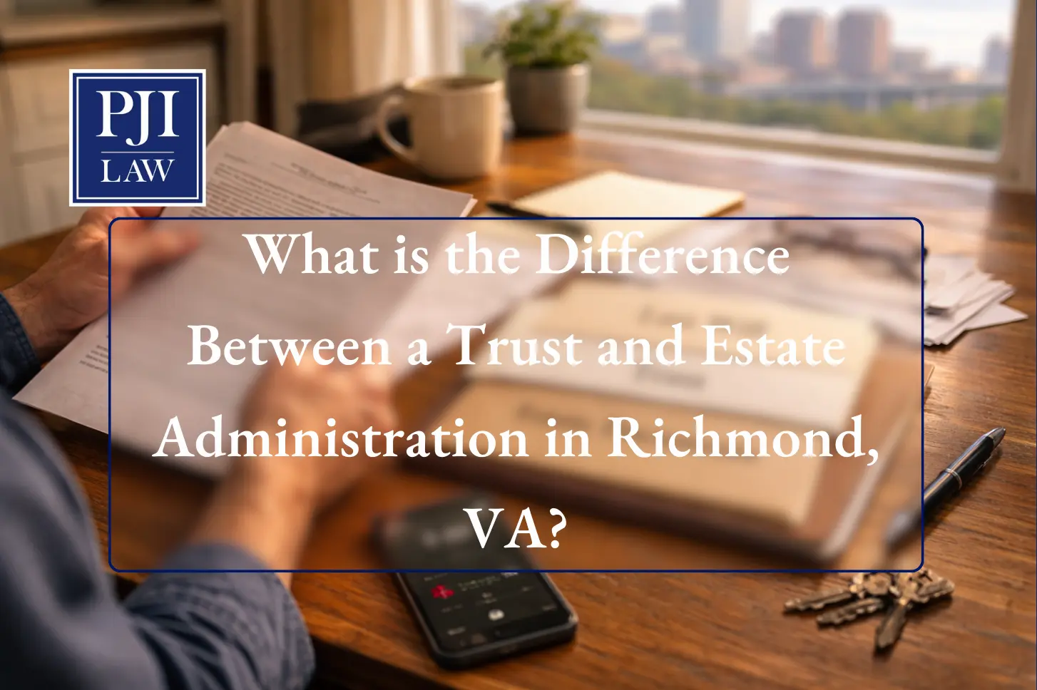 What is the Difference Between a Trust and Estate Administration in Richmond, VA?