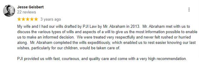 jesse-geisbert-wills-pji-law-google-review-img
